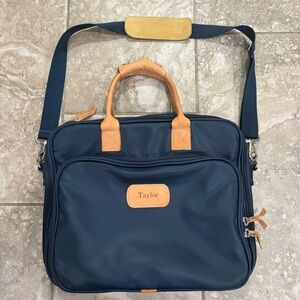 Jon Hart Design Messenger Bag French Blue